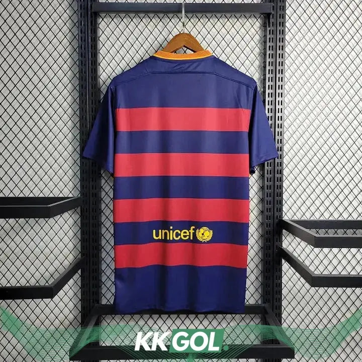 Maillot FC Barcelone RETRO domicile 2025/2016 YamaKits Foot