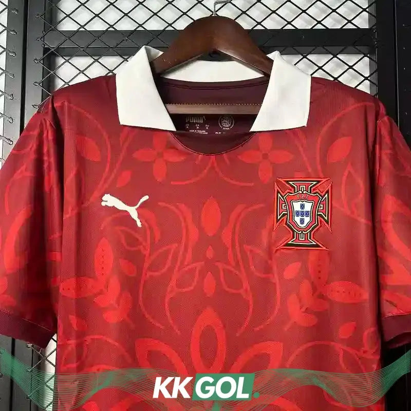 Maillot Portugal entrainement "Rouge" 2025/2026 YamaKits Foot