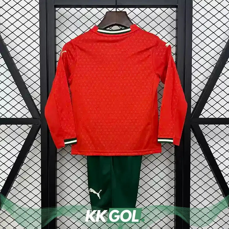 Maillot Portugal enfant manches longues domicile 2025/2026 YamaKits Foot