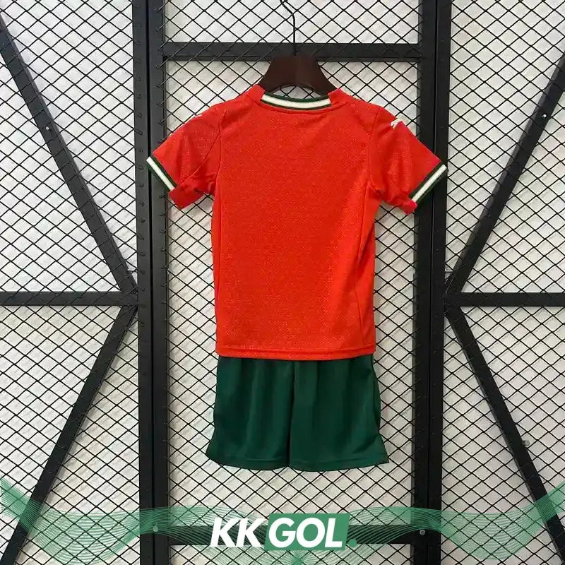 Maillot Portugal ENFANT domicile "Rouge" 2025/2026 YamaKits Foot