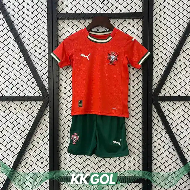 Maillot Portugal ENFANT domicile "Rouge" 2025/2026 YamaKits Foot