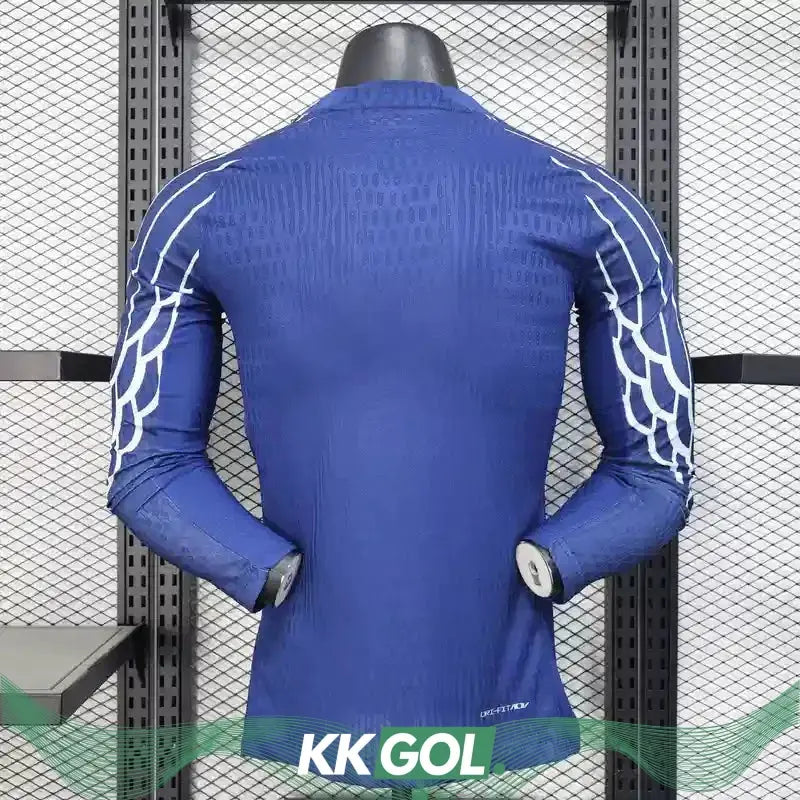 Maillot Paris SG third "Jordan, bleu" 2024/2025 Manches longues YamaKits Foot