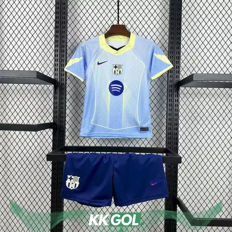 Maillot Barcelone enfant concept "bleu, jaune" 2025/2026 YamaKits Foot