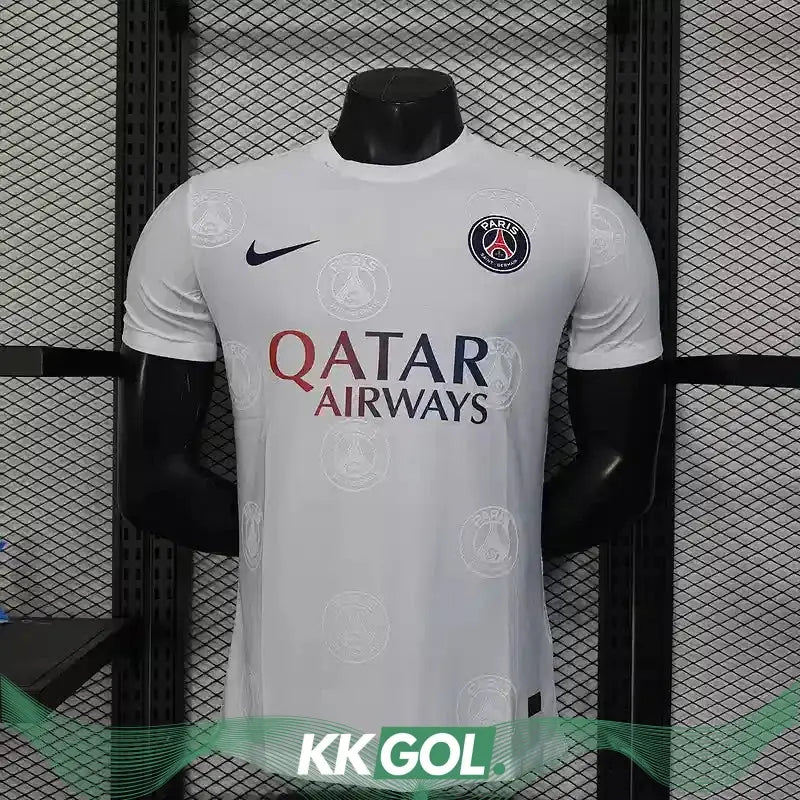 Maillot Paris SG Version "Player, blanc" 2025/2026 YamaKits
