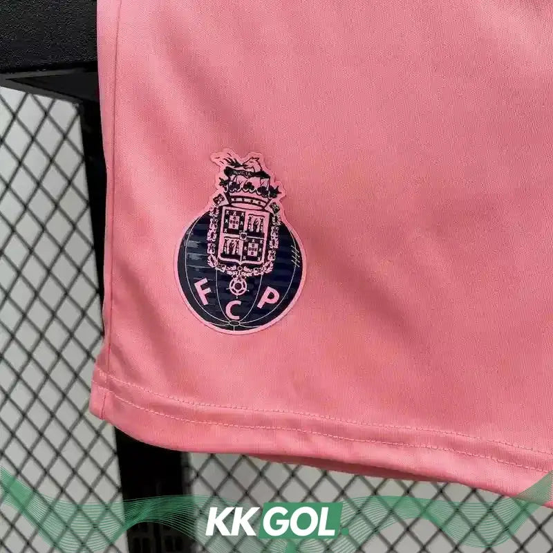 Maillot Porto enfant extérieur "Rose" 2025/2026 YamaKits Foot