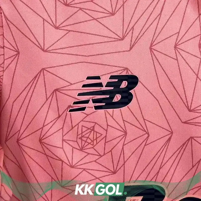 Maillot Porto enfant extérieur "Rose" 2025/2026 YamaKits Foot