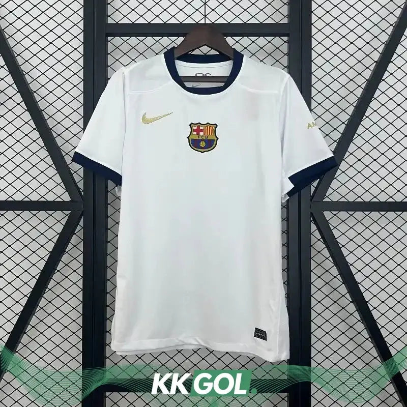 Maillot FC Barcelone concept "Blanc" 2025/2026 YamaKits Foot