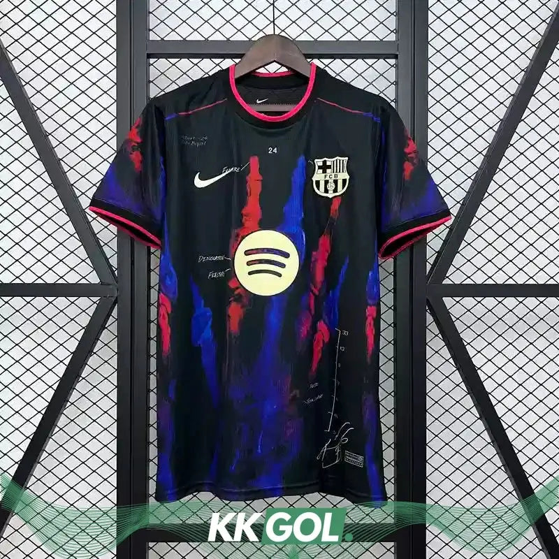 Maillot Barcelone concept "Noir" 2025/2026 YamaKits Foot