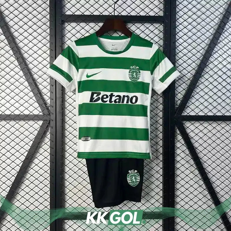 Maillot Sporting lisbonne enfant domicile 2025/2026 YamaKits Foot