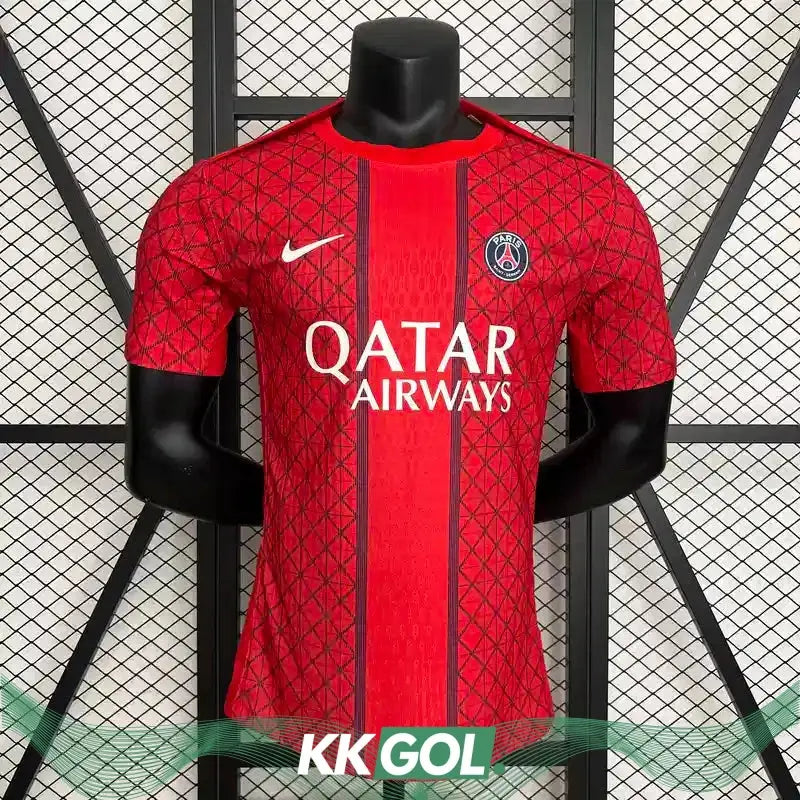 MAILLOT PARIS SG CONCEPT "rouge" 2025/2026 Version Player YamaKits Foot