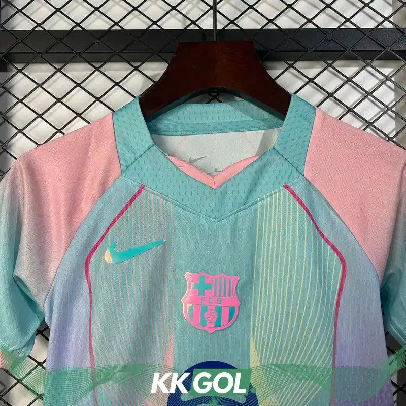 Maillot Barcelone enfant concept "Multicolor" 2025/2026 YamaKits Foot