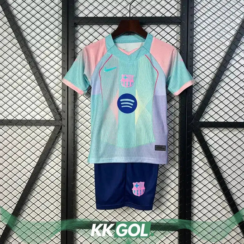 Maillot Barcelone enfant concept "Multicolor" 2025/2026 YamaKits Foot