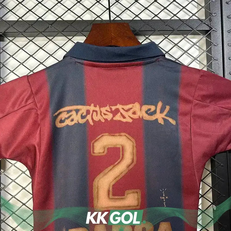 Maillot Barcelone enfant concept 2025/2026 YamaKits Foot