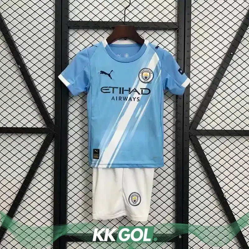 Maillot Manchester City enfant domicile 2025/2026 YamaKits Foot