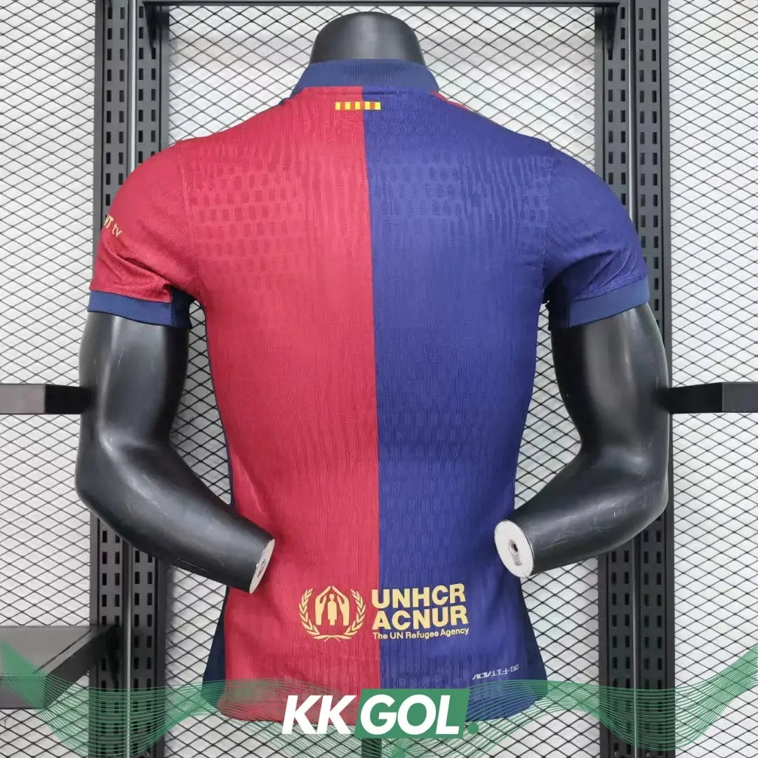 MAILLOT FC BARCELONE DOMICILE 2024/2025 Version Player YamaKits Foot