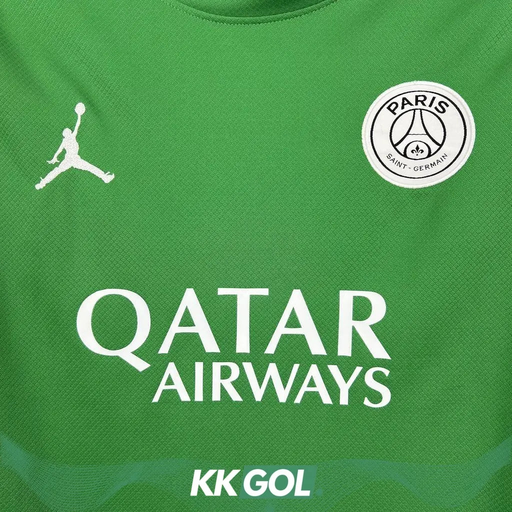 Maillot PSG manches longues "Vert" Yamakits
