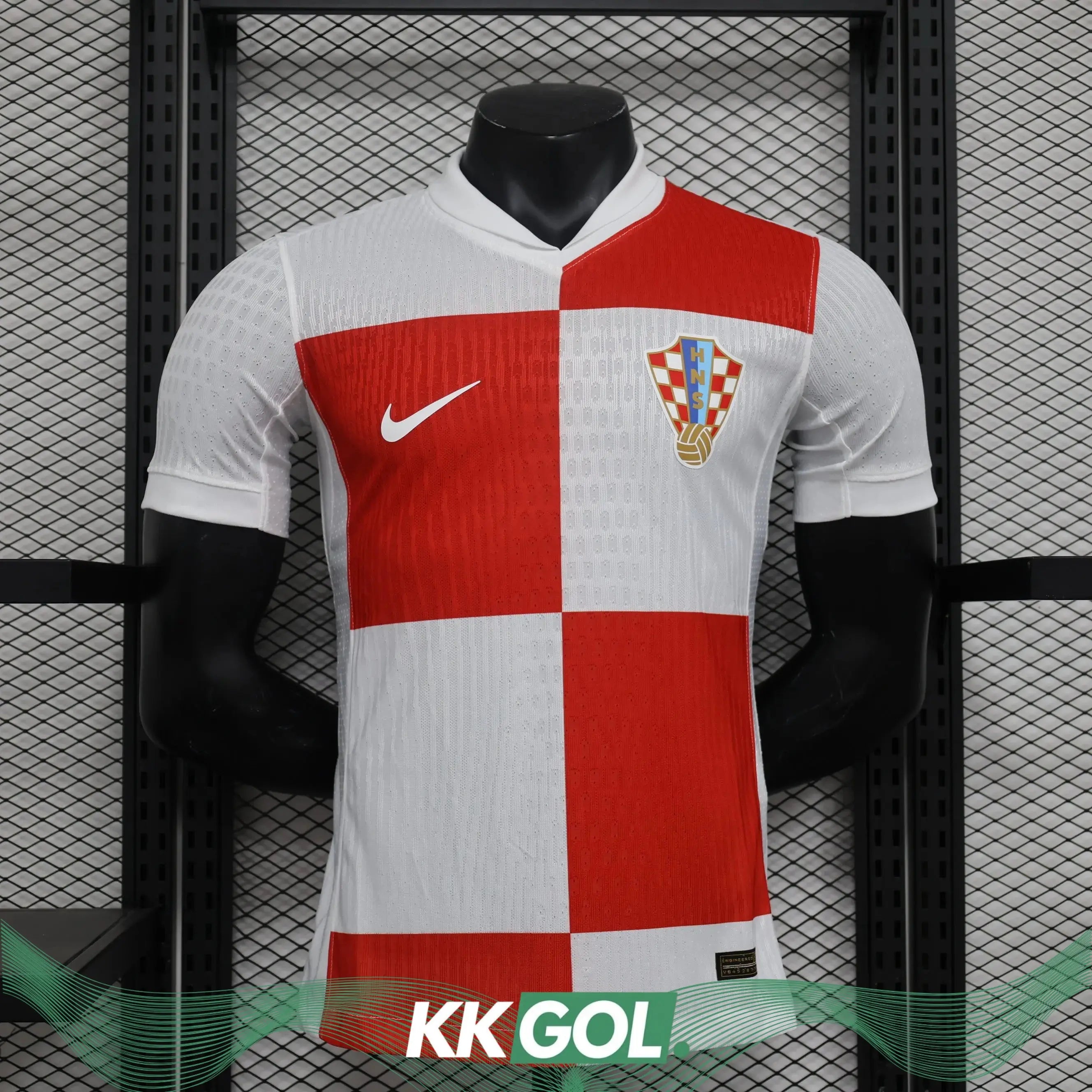 MAILLOT CROATIE DOMICILE 2024/2025 Version Player YamaKits Foot