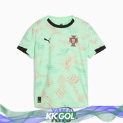 Maillot Portugal féminin extérieur « Vert fluo » 2025/2026 YamaKits