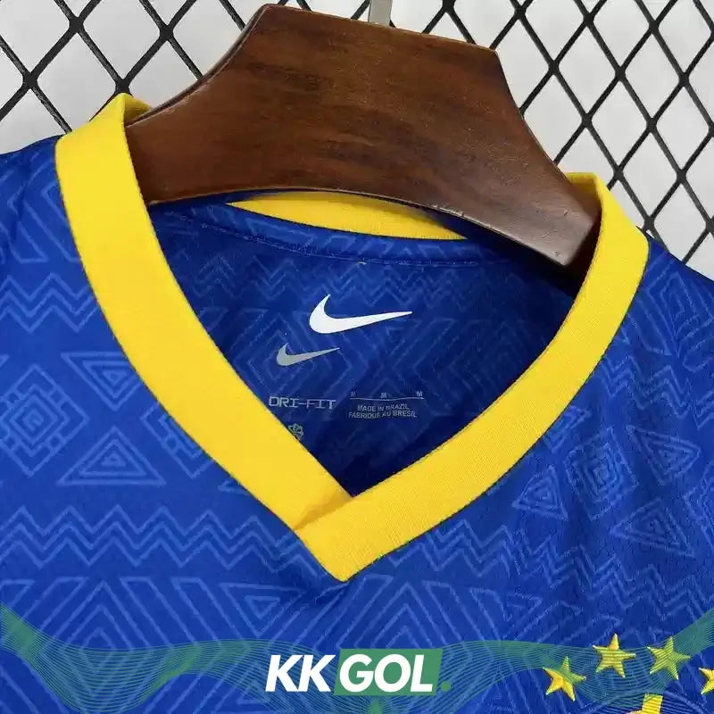 Maillot Brésil concept "bleu" 2026/2027 YamaKits Foot