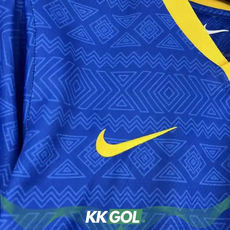 Maillot Brésil concept "bleu" 2026/2027 YamaKits Foot