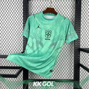 Maillot Brésil Gardien vert CDM 2026/2027 YamaKits Foot