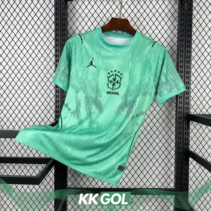Maillot Brésil Gardien vert CDM 2026/2027 YamaKits Foot