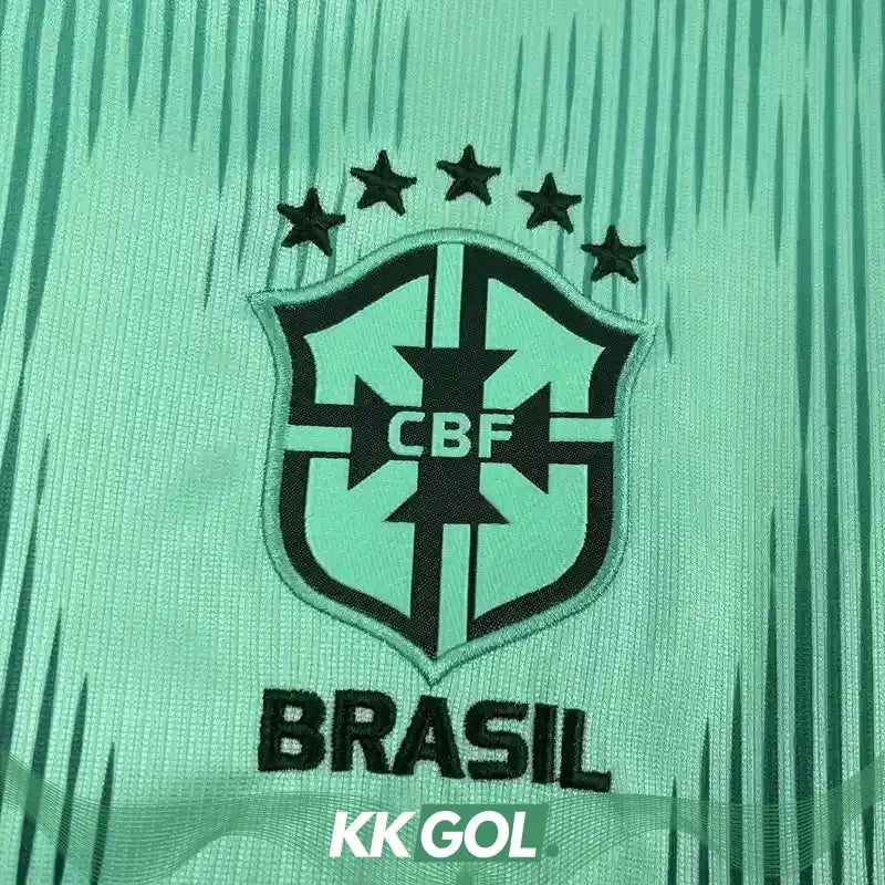Maillot Brésil Gardien vert CDM 2026/2027 YamaKits Foot