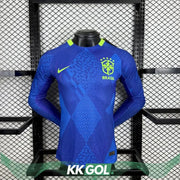 Maillot Brésil manches longues 2025/2026 Yamakits