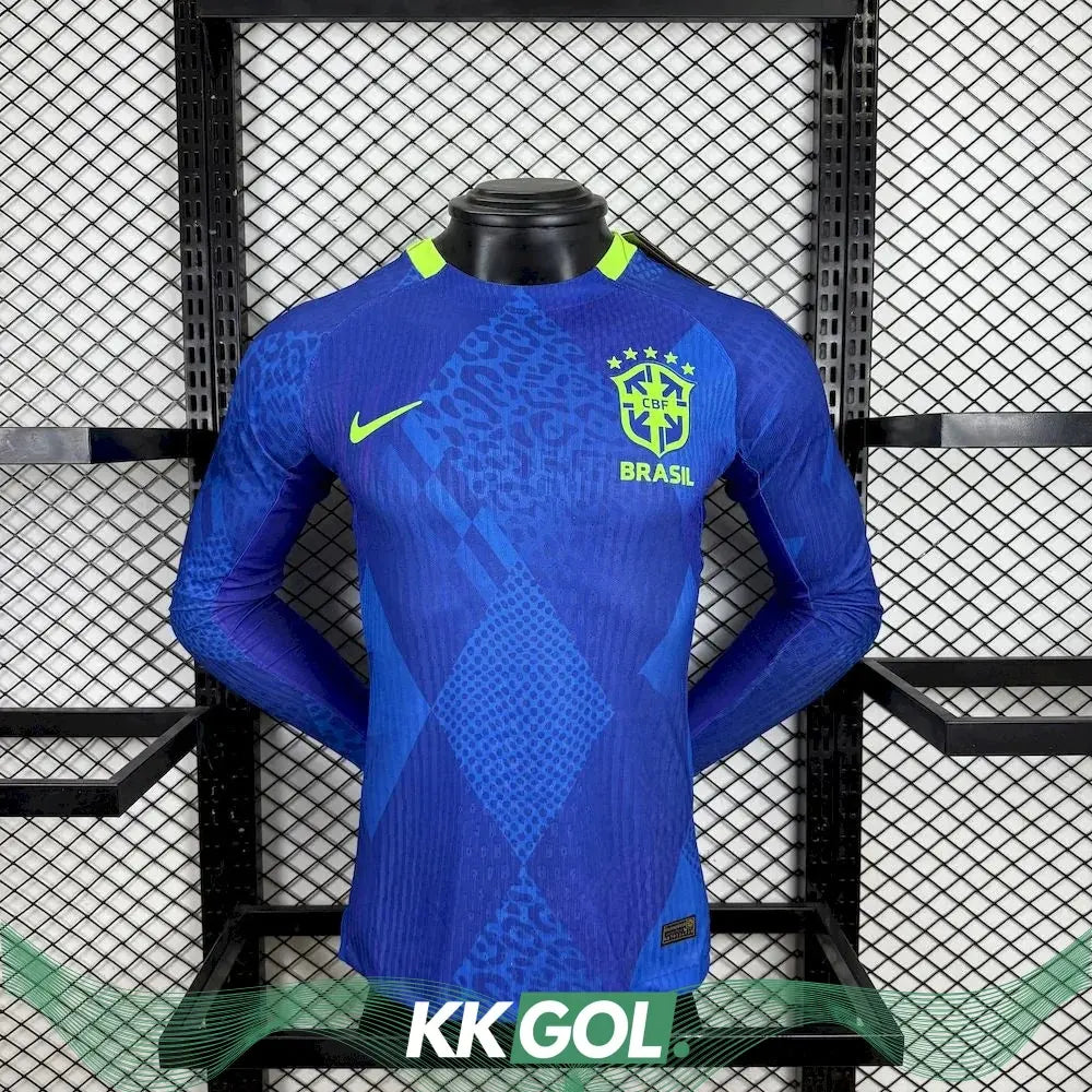 Maillot Brésil manches longues 2025/2026 Yamakits