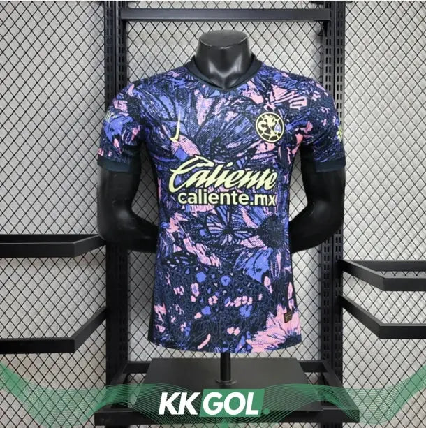 MAILLOT CLUB AMERICA CONCEPT "Violet,Rose" 2024/2025 Version Player YamaKits Foot