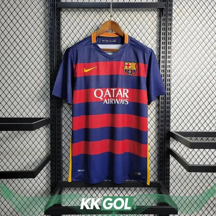 Maillot FC Barcelone RETRO domicile 2025/2016 YamaKits Foot
