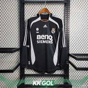 Maillot Real Madrid Extérieur Manches Longues 2006/2007 Classic Shirtss