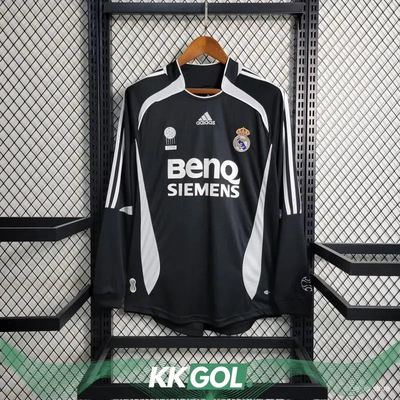 Maillot Real Madrid Extérieur Manches Longues 2006/2007 Classic Shirtss