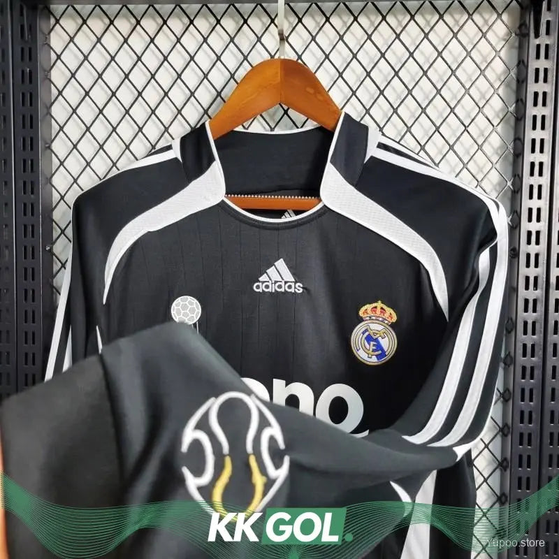 Maillot Real Madrid Extérieur Manches Longues 2006/2007 Classic Shirtss