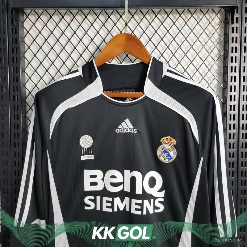 Maillot Real Madrid Extérieur Manches Longues 2006/2007 Classic Shirtss