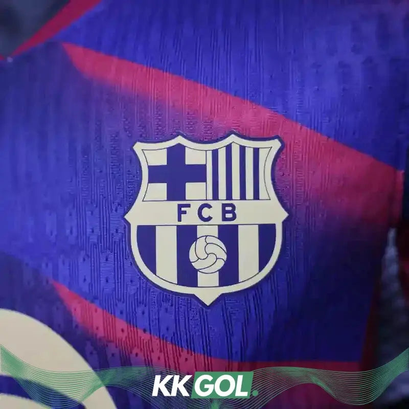 MAILLOT BARCELONNE CONCEPT "Rayures" 2025/2026 Version Player YamaKits Foot