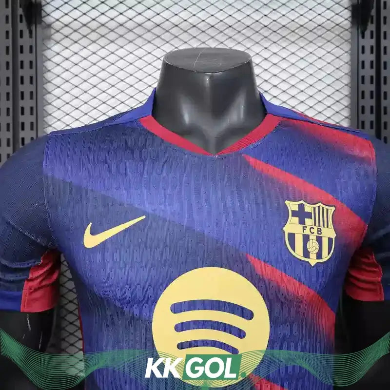 MAILLOT BARCELONNE CONCEPT "Rayures" 2025/2026 Version Player YamaKits Foot