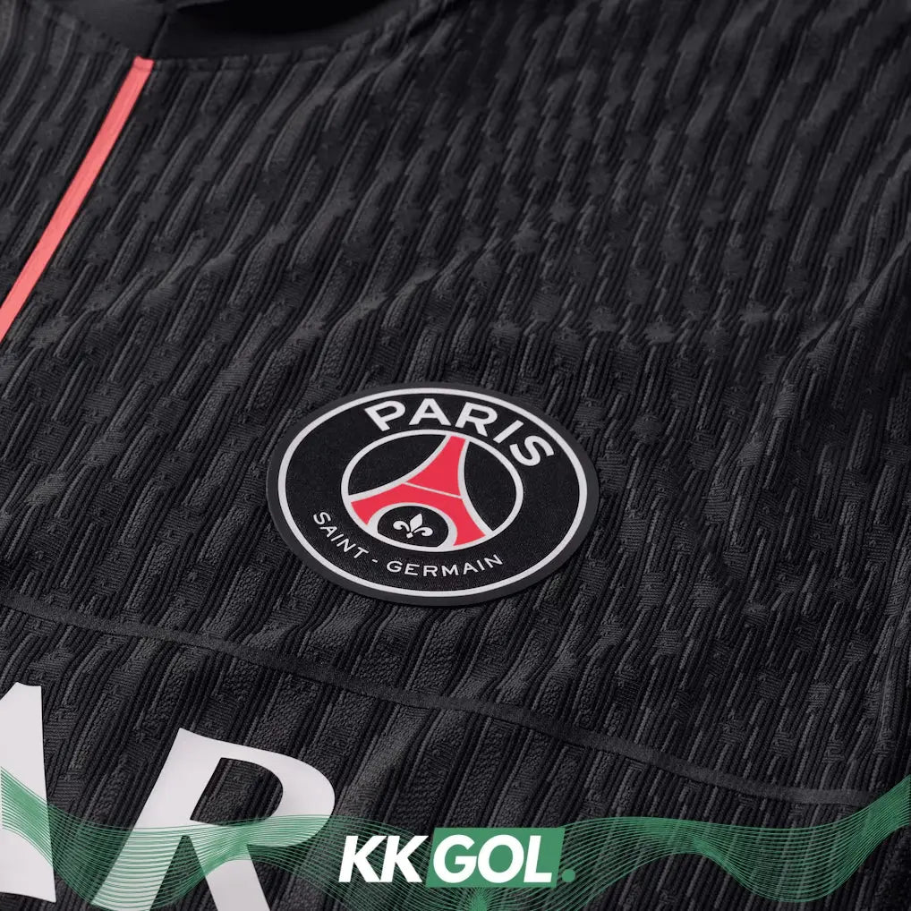 Maillot Paris SG Fourth "Jordan" noir 2025/2026 YamaKits Foot